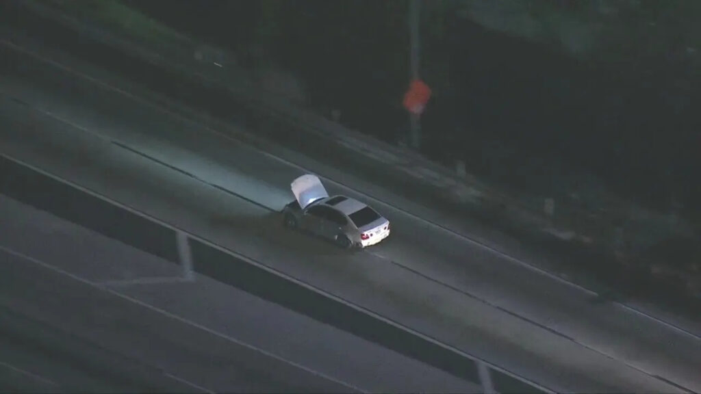 compton car chase standoff