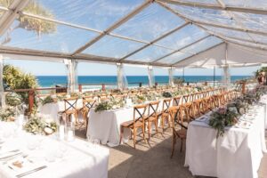 Marquee Beach Wedding
