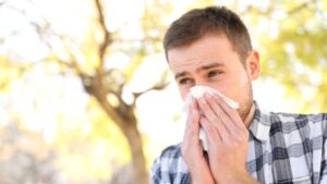 What is a seasonal allergy attack
