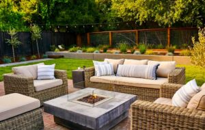 How do you build an outdoor fireplace