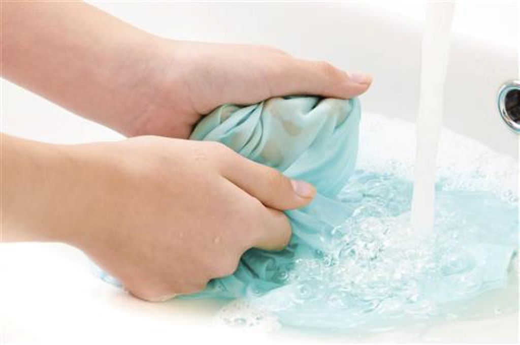 How do you get stains out of uniforms