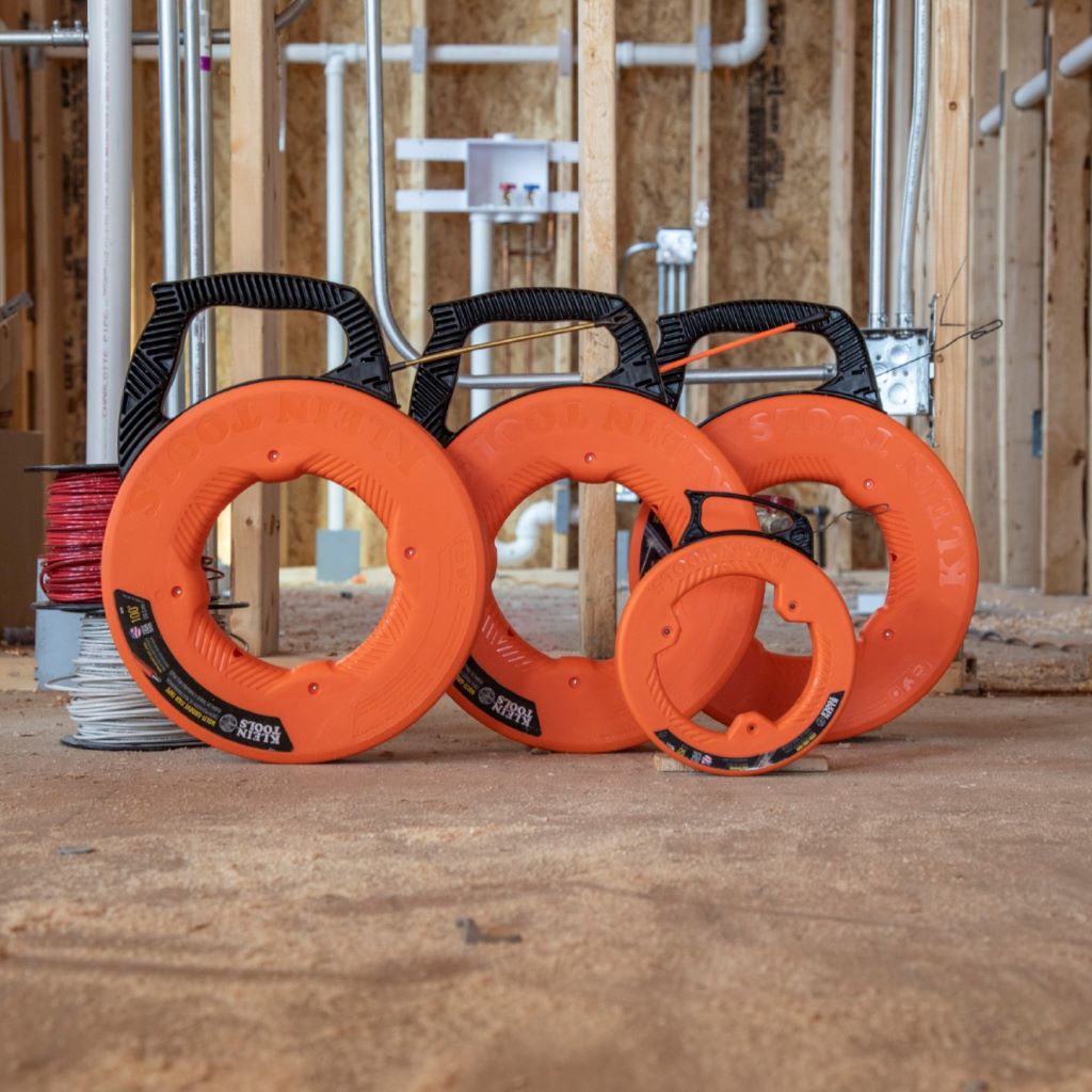 What is fiberglass fish tape used for