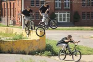BMX freestyle moves