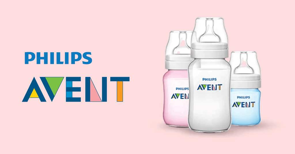Philips Avent anti-colic bottle with AirFree vent showing milk flow without air bubbles for reduced baby gas