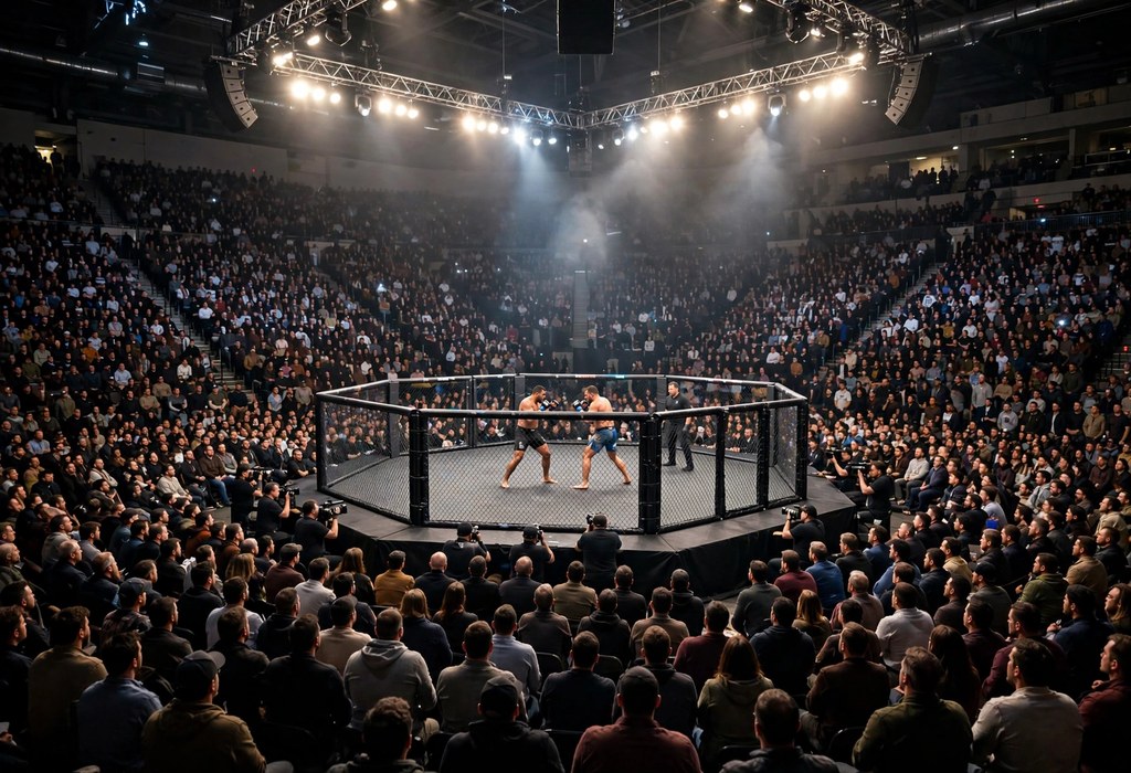 Sergei Pavlovich trading punches with Alex Pereira in heavyweight co-main